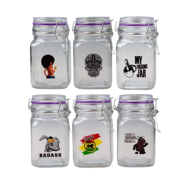 Stash Jar By Design / Juicy Glass Jar Large